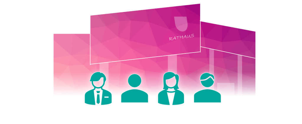 Podiumsdiskussion der Bürgermeisterkandidaten